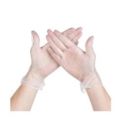 Guantes Vinilo s/polvo T/M (100 uds)(10)
