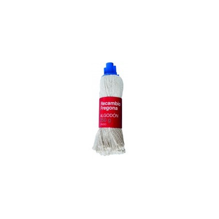 Recambio Fregona Algodón blanco (250 grs)(12)