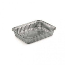 Envase aluminio 1125 cc 200x150x35 mm (100 und)(12)