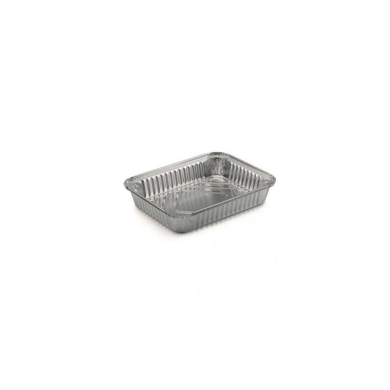Envase aluminio 1125 cc 200x150x35 mm (100 und)(12)