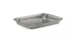 Envase aluminio 1500 cc  28 x 18 x 3.5 cm(100 und)(4)