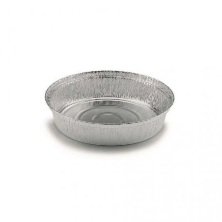 Envase aluminio redondo bajo 1000 cc 167 x 37 mm(100 und)(5)