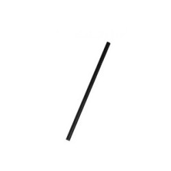 Cañita PP Recta Negra 8 x 210 mm (500 uds)