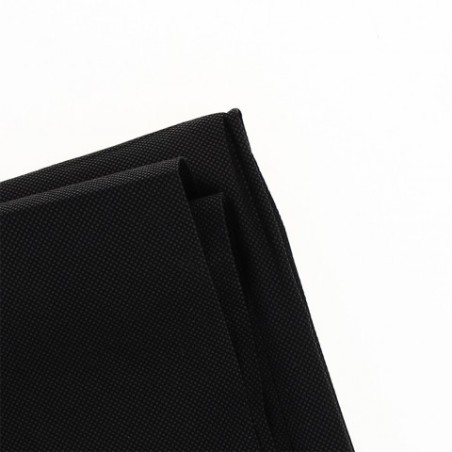 Manteles  Spun 100 x 100 cms color: negro (25 und)