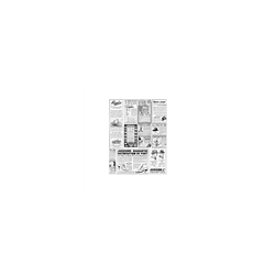 Papel envoltorio"Periódico" 31 x 38 cm Blanco (1000 und)(4)