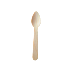 Cucharilla Madera 12.5 cm (100 und)(50)