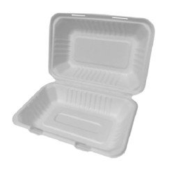 Envase portapicnic Caña de Azúcar 1 comp 230 x 153 x 77 mm (50 und)(5)