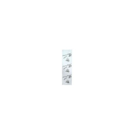 Bolsa Papel blanca dibujo baguette  9 + 5 x 32 cm (250 und)(4)