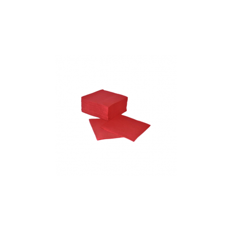 Serv. 20 x 20  Micropunto 2 capas  celulosa  color burdeos (100 und)(30)