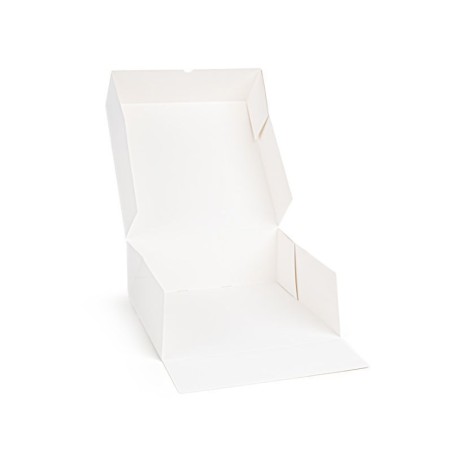 Caja tarta 32x32x12 cm (25 und) Blanca  (4)