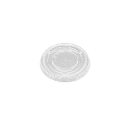 Tapa Tarrina rpet  transparente  redonda 118 cc (100 und)(25)