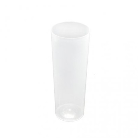 Vaso PP Tubo 300 cc Reutilizable (10 und)(50)