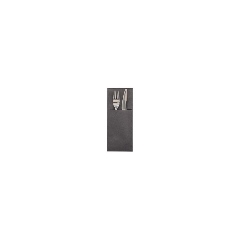 Serv. 32 x 40 cm. Kangurito Negra micropunto (50 uds)(24)