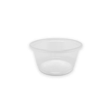 Tarrina rpet transparente redonda 60 cc (100 und)(25)