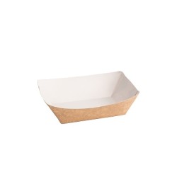 Barqueta  Kraft 300 cc  11 x 7 x 3.5 cm (100 und)(10)