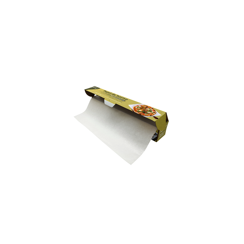 Rollo Papel Hornear 40 cm x 100 mts Blanco  (6)