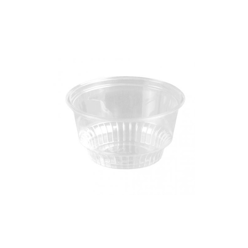 Envase rPet Redondo Transp. 237 ml- 8 Oz  (50 und)(20)