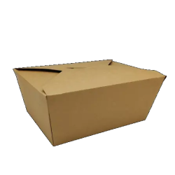 Caja Americana Kraft 3000 cc  200x140x90 mm (40 uds)(4)
