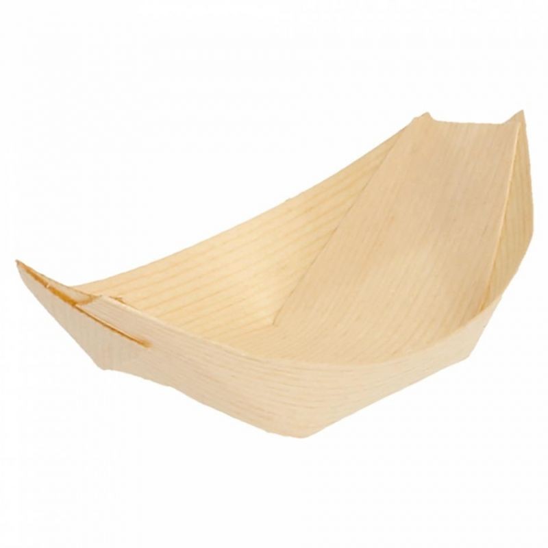 Barco Madera 14 x 8 x 2 cm  (50 Und)(40)