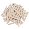 Tenedor snack madera de 8.5 cm (1000 uds)(10)