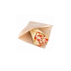 Bolsa Abierta 2 lados Kraft 12 x 12.2 cm (100 und)(60)