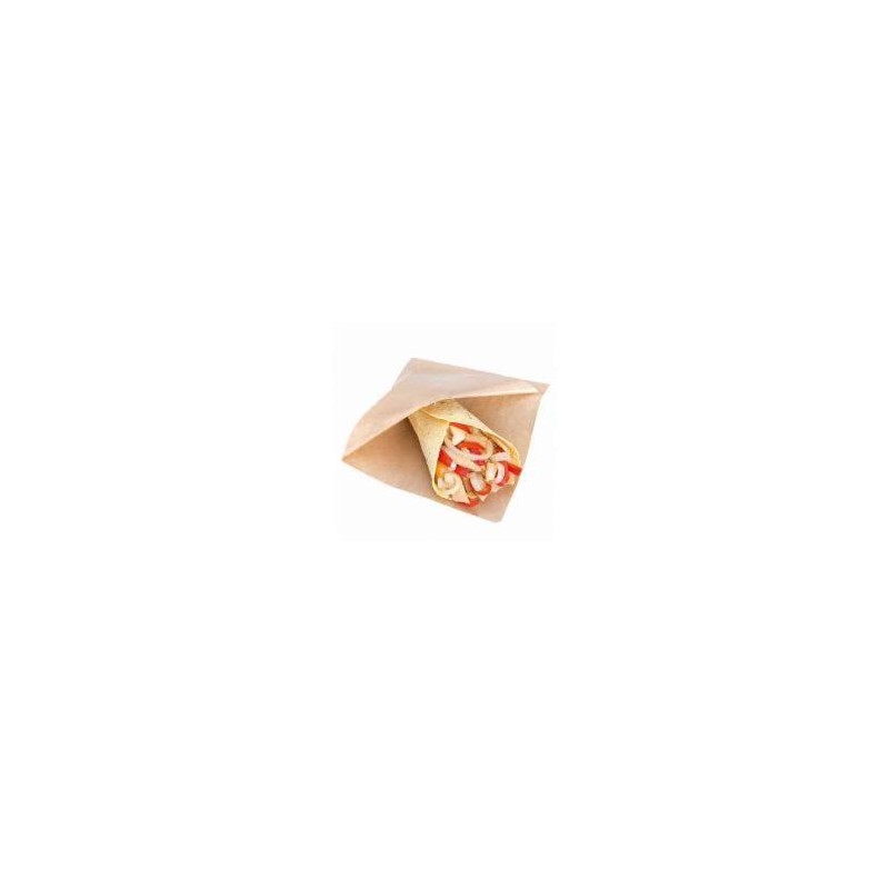 Bolsa Abierta 2 lados Kraft 12 x 12.2 cm (100 und)(60)