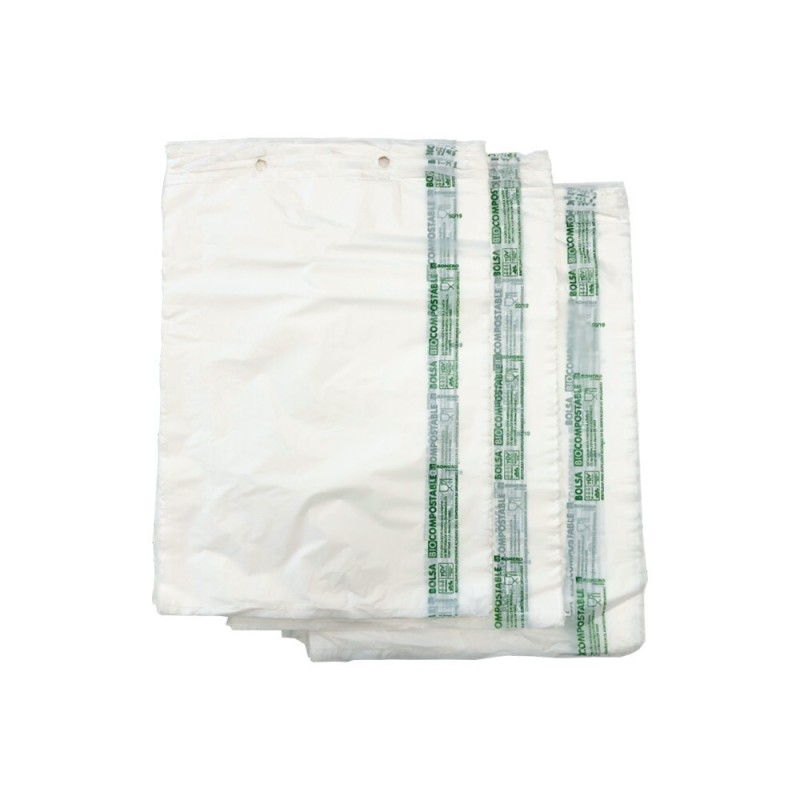 Bolsa Block Compostable  transparente 20 x 30  (300 und) (15)