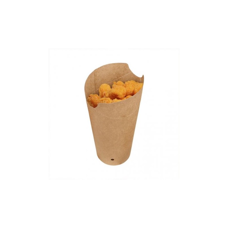 Vaso Fritos Pliegue Troquelada (50 und)(20)