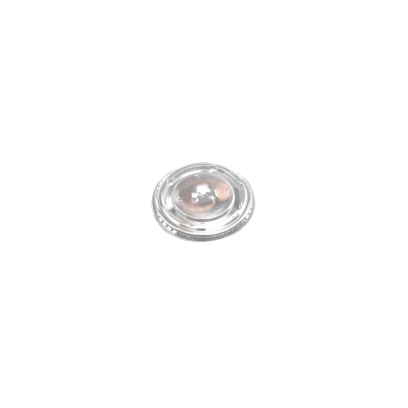 Tapa Plana C/cruz Vaso RPet  Eco 9/12/16 onzas (50 und)(16)