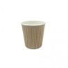 Vaso Cartón Kraft ondulado 4 onzas (25 und)(20)