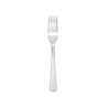 Tenedor Reutilizable Transparente 180 mm (50 und)(40)