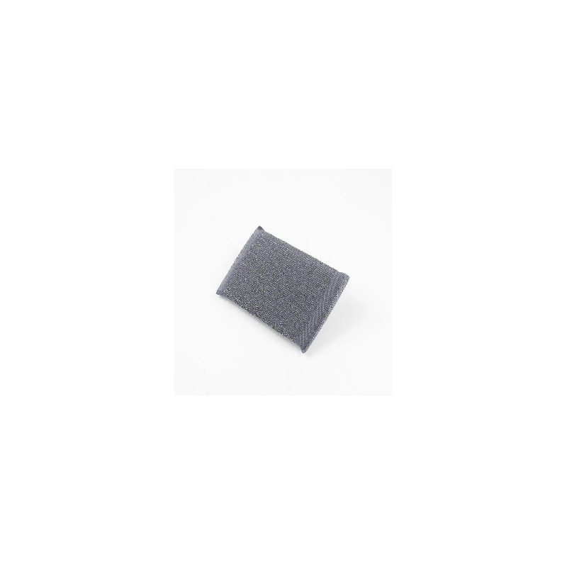 Esponja Estropajo acero inox 14x9.5x1.6 cm (6uds)(20)