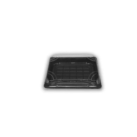 Envase Sushi PS 165 x 115 x 23 + Tapa PS Transparente Antivaho 168 x 118 x 33 mm (50 uds)(10)