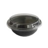 Bowl  Sushi PS   550 cc + Tapa PS Transparente Antivaho (50 uds)(6)