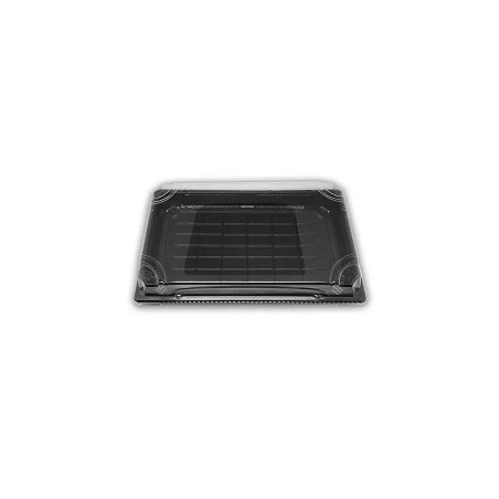 Envase Sushi PS 239 x1468 x 23 + Tapa PS Transparente Antivaho 242x1501x33 mm (50 uds)(8)